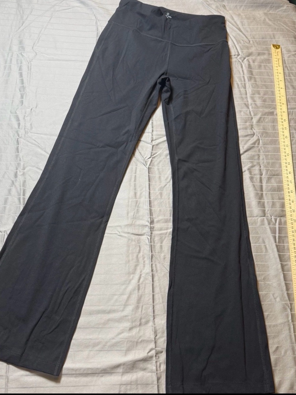 Sweaty Betty Power 30" bootcut workout trousers womens Small black training New